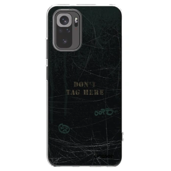 Picasee διαφανής θήκη σιλικόνης Xiaomi Redmi Note 10 - DON´T TAG