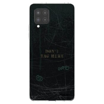 Picasee διαφανής θήκη σιλικόνης Samsung Galaxy A42 A426B - DON´T TAG