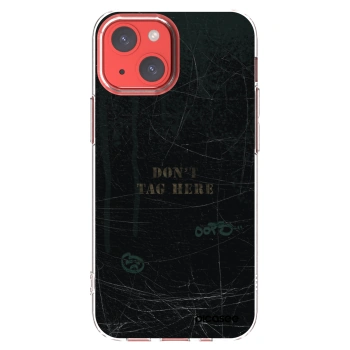 Picasee διαφανής θήκη σιλικόνης Apple iPhone 13 mini - DON´T TAG