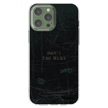 Picasee διαφανής θήκη σιλικόνης Apple iPhone 13 Pro Max - DON´T TAG
