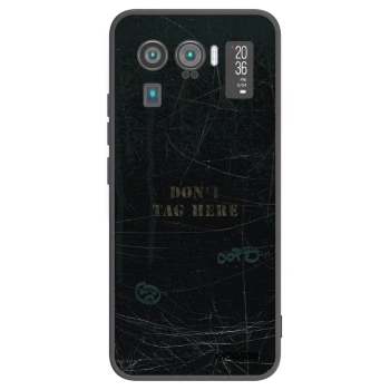 Picasee Μαύρη θήκη σιλικόνης για Xiaomi Mi 11 Ultra - DON´T TAG