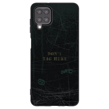 Picasee Μαύρη θήκη σιλικόνης για Samsung Galaxy M12 M127F - DON´T TAG