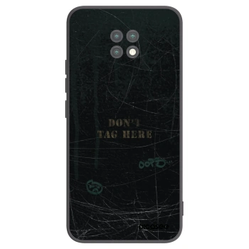 Picasee Μαύρη θήκη σιλικόνης για Xiaomi Redmi Note 9T - DON´T TAG