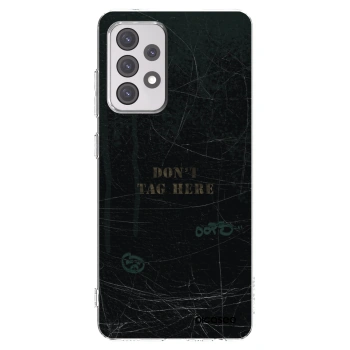 Picasee διαφανής θήκη σιλικόνης Samsung Galaxy A52s 5G A528B - DON´T TAG