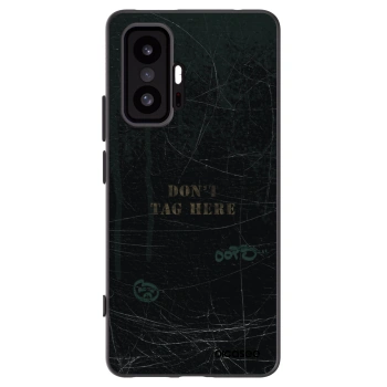 Picasee Μαύρη θήκη σιλικόνης για Xiaomi 11T Pro - DON´T TAG