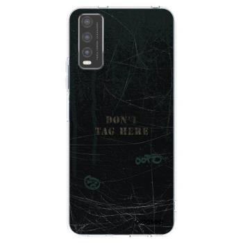 Picasee διαφανής θήκη σιλικόνης Vivo Y20s - DON´T TAG