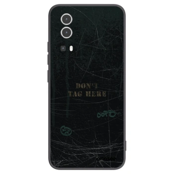 Picasee Μαύρη θήκη σιλικόνης για Vivo Y72 5G - DON´T TAG