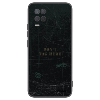 Picasee Μαύρη θήκη σιλικόνης για Realme 8 5G - DON´T TAG