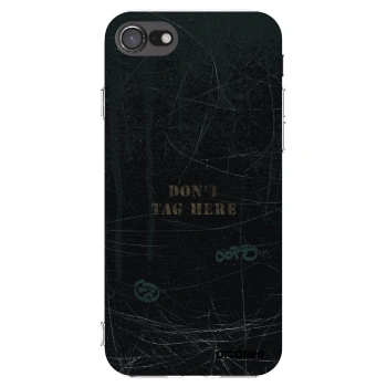 Picasee διαφανής θήκη σιλικόνης Apple iPhone SE 2022 - DON´T TAG