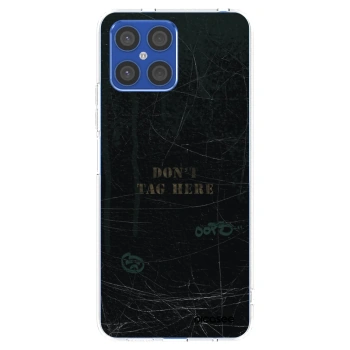 Picasee διαφανής θήκη σιλικόνης Honor X8 4G - DON´T TAG
