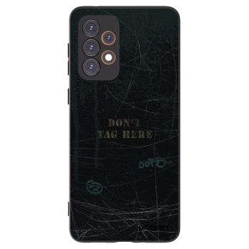 Picasee Μαύρη θήκη σιλικόνης για Samsung Galaxy A33 5G A336 - DON´T TAG