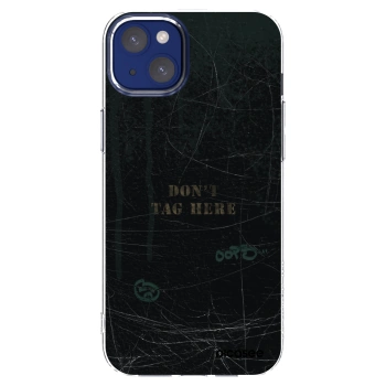 Picasee διαφανής θήκη σιλικόνης Apple iPhone 14 Plus - DON´T TAG