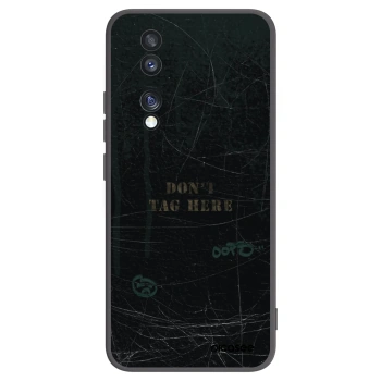 Picasee Μαύρη θήκη σιλικόνης για Honor 70 - DON´T TAG