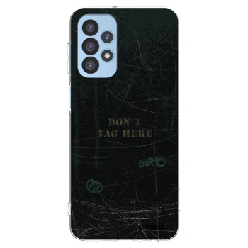 Picasee διαφανής θήκη σιλικόνης Samsung Galaxy A23 A235F 4G - DON´T TAG