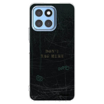 Picasee διαφανής θήκη σιλικόνης Honor X8 5G - DON´T TAG