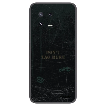 Picasee Μαύρη θήκη σιλικόνης για Xiaomi 13 Pro - DON´T TAG