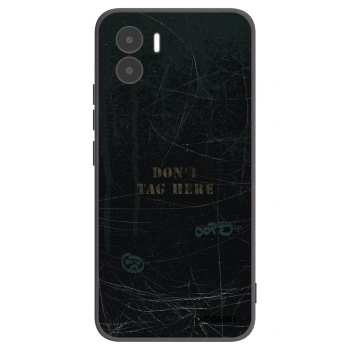 Picasee Μαύρη θήκη σιλικόνης για Xiaomi Redmi A2 - DON´T TAG