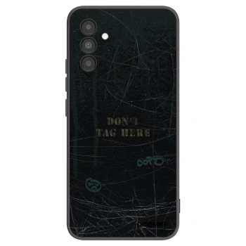 Picasee Μαύρη θήκη σιλικόνης για Samsung Galaxy A04s A047F - DON´T TAG