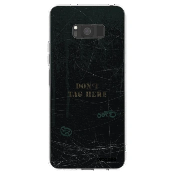 Picasee διαφανής θήκη σιλικόνης Samsung Galaxy S8 G950F - DON´T TAG