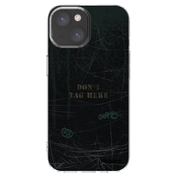 Picasee διαφανής θήκη σιλικόνης Apple iPhone 15 - DON´T TAG