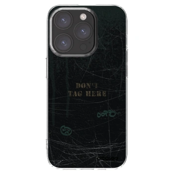 Picasee διαφανής θήκη σιλικόνης Apple iPhone 15 Pro - DON´T TAG