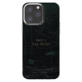 Picasee διαφανής θήκη σιλικόνης Apple iPhone 15 Pro Max - DON´T TAG