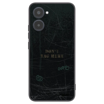 Picasee Μαύρη θήκη σιλικόνης για Realme 10 4G - DON´T TAG