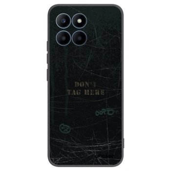 Picasee Μαύρη θήκη σιλικόνης για Honor 70 Lite - DON´T TAG