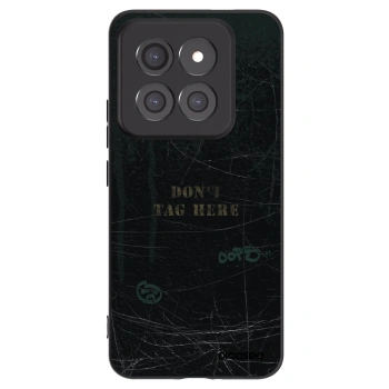 Picasee Μαύρη θήκη σιλικόνης για Xiaomi 14 Pro - DON´T TAG