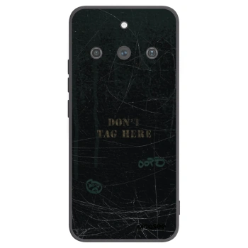 Picasee Μαύρη θήκη σιλικόνης για Realme 11 Pro+ - DON´T TAG