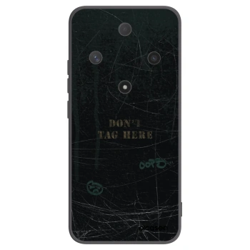 Picasee Μαύρη θήκη σιλικόνης για Honor Magic6 Lite 5G - DON´T TAG