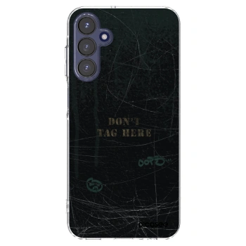 Picasee διαφανής θήκη σιλικόνης Samsung Galaxy A15 A155F 4G - DON´T TAG