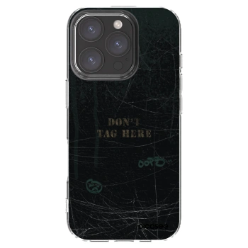 Picasee διαφανής θήκη σιλικόνης Apple iPhone 16 Pro - DON´T TAG