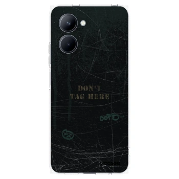 Picasee διαφανής θήκη σιλικόνης Realme C33 (2023) - DON´T TAG