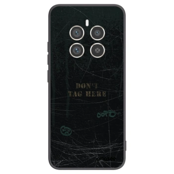 Picasee Μαύρη θήκη σιλικόνης για Realme 12 Pro 5G - DON´T TAG