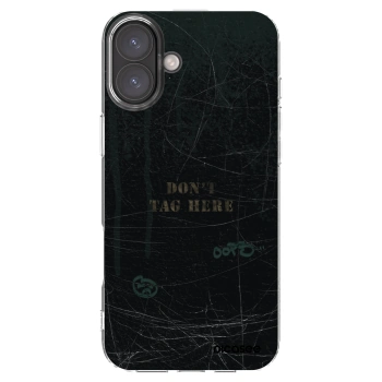 Picasee διαφανής θήκη σιλικόνης Apple iPhone 16 Plus - DON´T TAG