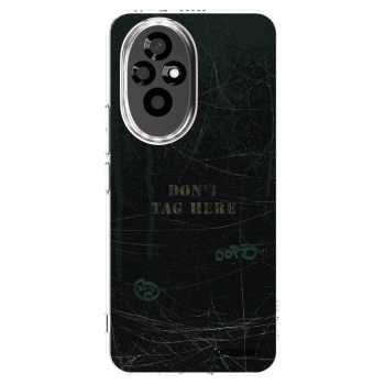 Picasee διαφανής θήκη σιλικόνης Honor 200 Pro 5G - DON´T TAG