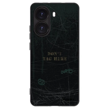 Picasee Μαύρη θήκη σιλικόνης για Xiaomi Poco X7 Pro 5G - DON´T TAG