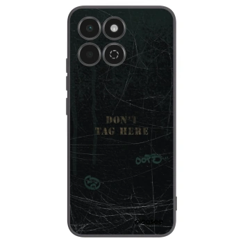 Picasee Μαύρη θήκη σιλικόνης για Honor 200 Smart 5G - DON´T TAG
