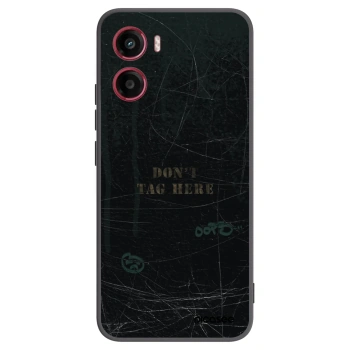 Picasee Μαύρη θήκη σιλικόνης για Motorola Moto G05 - DON´T TAG