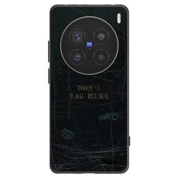 Picasee Μαύρη θήκη σιλικόνης για Vivo X200 Pro - DON´T TAG
