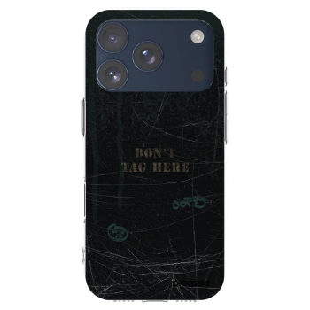 Picasee διαφανής θήκη σιλικόνης Apple iPhone 17 Pro - DON´T TAG