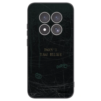 Picasee Μαύρη θήκη σιλικόνης για Xiaomi Redmi Note 15 Pro 4G - DON´T TAG