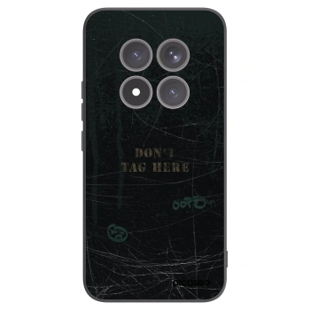 Picasee Μαύρη θήκη σιλικόνης για Xiaomi Redmi Note 15 Pro+ - DON´T TAG