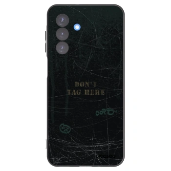 Picasee Μαύρη θήκη σιλικόνης για Samsung Galaxy A17 5G - DON´T TAG