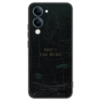 Picasee Μαύρη θήκη σιλικόνης για Vivo Y29s 5G - DON´T TAG