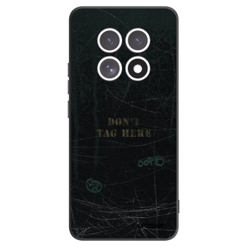 Picasee Μαύρη θήκη σιλικόνης για Xiaomi Redmi Note 15 - DON´T TAG