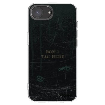 Picasee διαφανής θήκη σιλικόνης Apple iPhone 17e - DON´T TAG