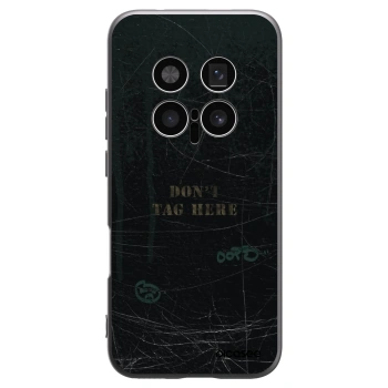 Picasee Μαύρη θήκη σιλικόνης για Honor Magic8 Pro 5G - DON´T TAG