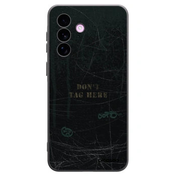 Picasee Μαύρη θήκη σιλικόνης για Samsung Galaxy A57 5G - DON´T TAG